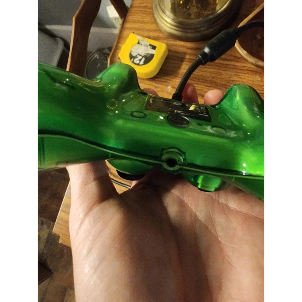 Power A Mini Pro Ex Xbox 360 Liquid Green Wired Controller Rare
